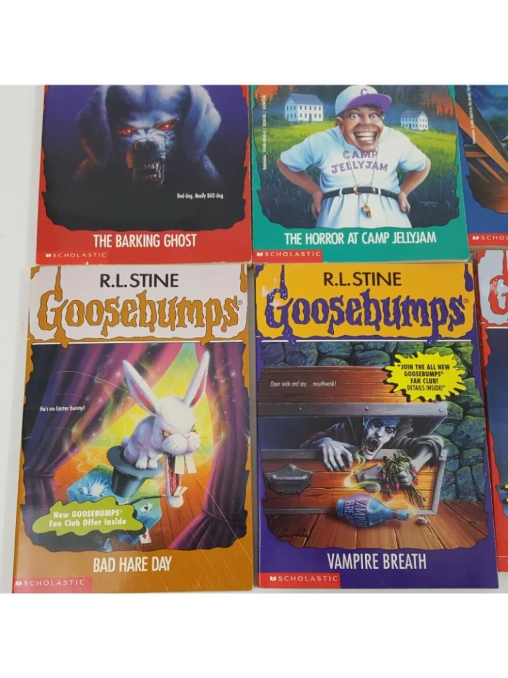 Goosebumps Book RL Stein Ghosts Mystery R. L. Scary Stories Set of 13 Lot Goose